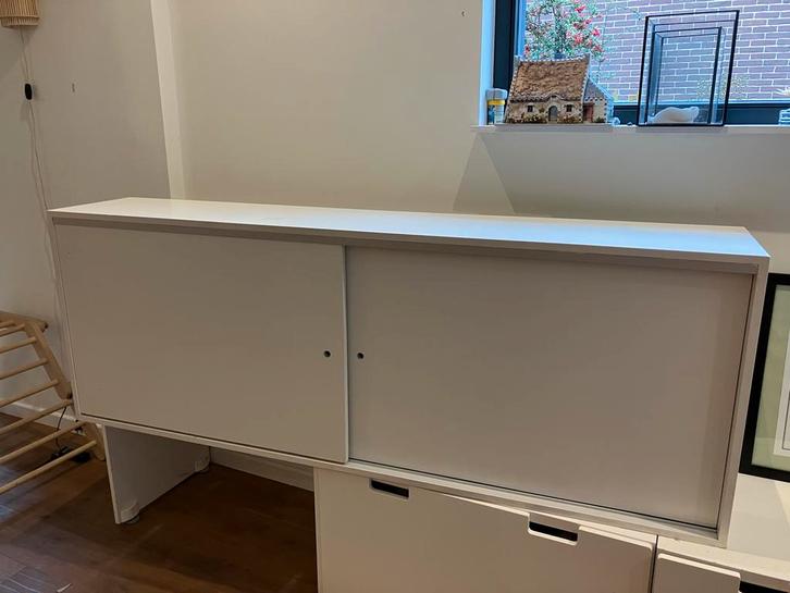 Op maat gemaakte tv Kast met Schuifdeuren, Huis en Inrichting, Kasten | Dressoirs, Gebruikt, 150 tot 200 cm, 25 tot 50 cm, Met deur(en)