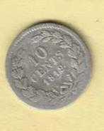 10 Cent 1849 Willem II, Vóór koninkrijk, Verzenden, Zilver, 10 cent