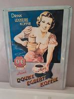 Vintage Douwe Egberts Wandbord, Ophalen of Verzenden