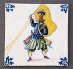 Wandtegel vaandeldrager, Ophalen of Verzenden