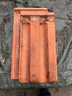 220 Dakpannen rood vlakke mulden Bruggen 11 12 73, Ophalen, Gebruikt, Steen of Klei, 15 m² of meer