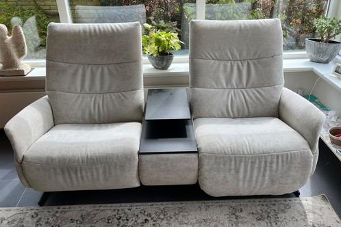Tweezitsbank van meubelzorg, Huis en Inrichting, Fauteuils, Zo goed als nieuw, Stof, 75 tot 100 cm, Ophalen