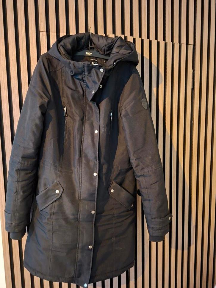 Winterjas Maat S - Zwart, Kleding | Dames, Jassen | Zomer, Gedragen, Maat 36 (S), Zwart, Ophalen