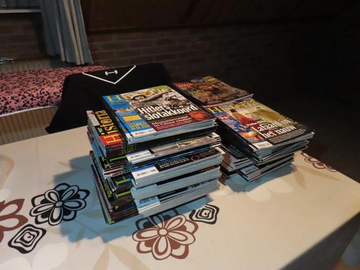 Grote partij Historia Tijdschriften., Boeken, Tijdschriften en Kranten, Gelezen, Ophalen of Verzenden