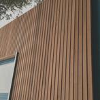 Gevelpanelen hardhout acu akoestische panelen 15x 3,5 meter, Ophalen of Verzenden