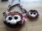 Ty Beanie Boo aap tasje met portemonnee, Ophalen of Verzenden, Zo goed als nieuw, Ty