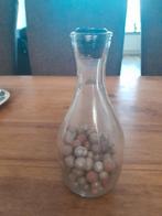 Fles met stenen knikkers, Antiek en Kunst, Antiek | Keramiek en Aardewerk, Ophalen of Verzenden