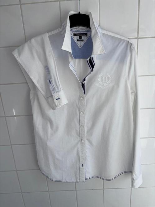 Tommy Hilfiger blouse, Kleding | Dames, Blouses en Tunieken, Zo goed als nieuw, Wit, Ophalen of Verzenden