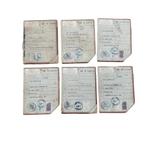 WWII Dutch Coupon Card Set Noordwijk, Ophalen of Verzenden, Nederland