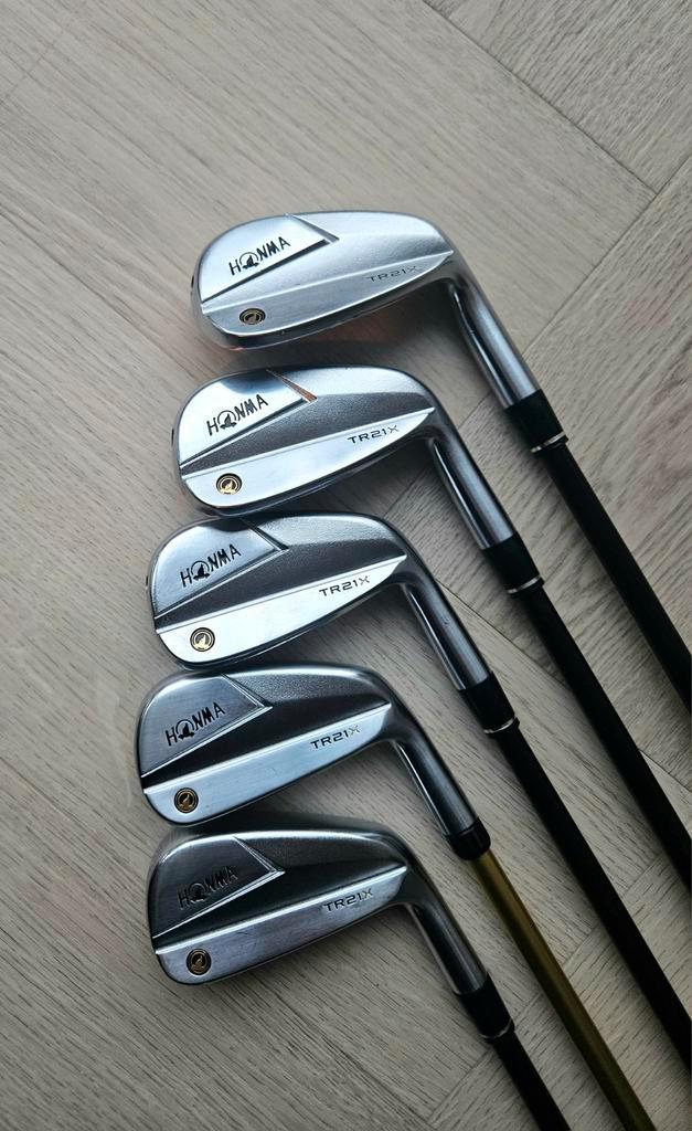 Honma TR21X IJzer Set, Sport en Fitness, Golf, Gebruikt, Set, Overige merken, Ophalen of Verzenden