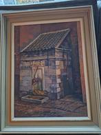 Pieter van Hoon Schilderij - Stadsgezicht met Waterput, Antiek en Kunst, Kunst | Schilderijen | Klassiek, Ophalen