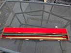 Te koop: Longoni R1 Biljart Keu met Koffer, Sport en Fitness, Biljarten en Poolen, Ophalen of Verzenden, Gebruikt, Keu of Ballen
