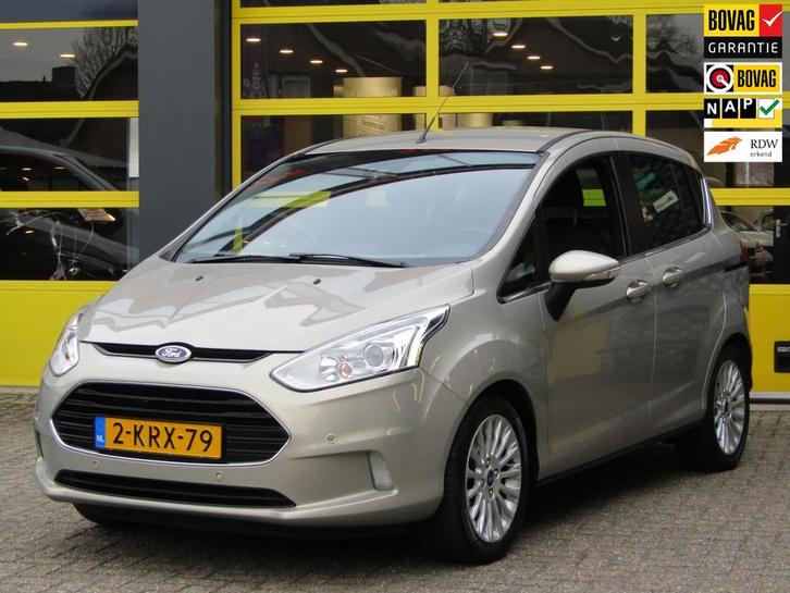 Ford B-Max 1.0 EcoBoost Titanium, Auto's, Ford, Particulier, Te koop, B-Max, ABS, Achteruitrijcamera, Airbags, Airconditioning