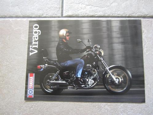 Yamaha XV1000 SE Virago brochure folder 1988, Motoren, Handleidingen en Instructieboekjes, Yamaha, Ophalen of Verzenden