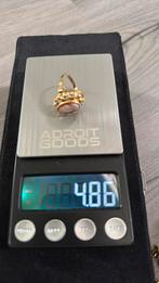 14 karaat camee ring, Ophalen of Verzenden, Zo goed als nieuw, Goud, Dame