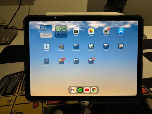 Ipad pro 11-inch 4th gen(2022) 128GB, Computers en Software, Apple iPads, Zo goed als nieuw, Apple iPad, 11 inch, Grijs, Ophalen of Verzenden