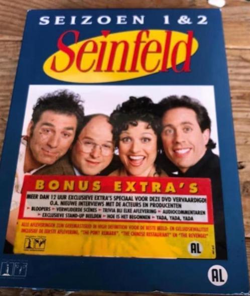 Seinfield DVD-box (seizoen 1 en 2 + bonus), Cd's en Dvd's, Dvd's | Tv en Series, Zo goed als nieuw, Komedie, Boxset, Alle leeftijden