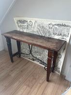 Antieke salontafel te koop, Huis en Inrichting, Tafels | Sidetables, Ophalen, Gebruikt, 100 tot 150 cm, Eikenhout