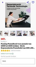 Ergonomisch puzzelbord, Hobby en Vrije tijd, Ophalen of Verzenden, 500 t/m 1500 stukjes, Nieuw, Legpuzzel