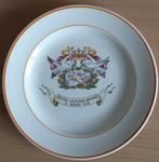 Geboortebordje prinses Beatrix 31-01-1938, Verzamelen, Koninklijk Huis en Royalty, Ophalen of Verzenden, Zo goed als nieuw, Servies