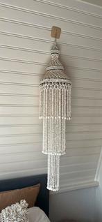 Sfeervolle schelpenlamp bali, Huis en Inrichting, Lampen | Hanglampen, Ophalen of Verzenden, Zo goed als nieuw, Bali, ibiza, 75 cm of meer