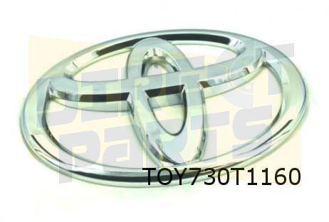 Toyota Aygo (-7/14) embleem logo ''Toyota'' achterklep Origi, Auto-onderdelen, Carrosserie en Plaatwerk, Toyota, Nieuw, Verzenden