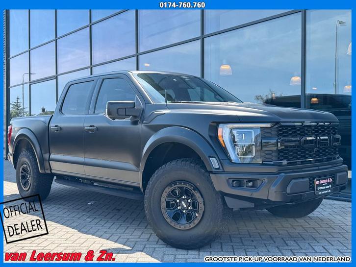 Ford USA F-150 3.5 V6 Ecoboost SuperCrew Raptor | Matzwarte, Auto's, Ford Usa, Bedrijf, Te koop, F-150, 360° camera, 4x4, ABS
