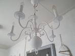 Wit brocante hanglamp, Gebruikt, *, *, Metaal