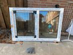 Gebruikt Gevelraam met Dubbelglas, Doe-het-zelf en Verbouw, Glas en Ramen, Gevelraam of Ruit, Gebruikt, Minder dan 80 cm, 80 tot 120 cm