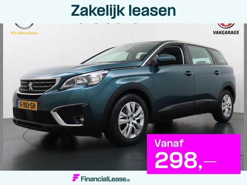 Peugeot 5008 T131PK AUT-8 7-Pers.Navi 360Camera Apple Carp, Auto's, Peugeot, Bedrijf, Lease, Financial lease, ABS, Achteruitrijcamera
