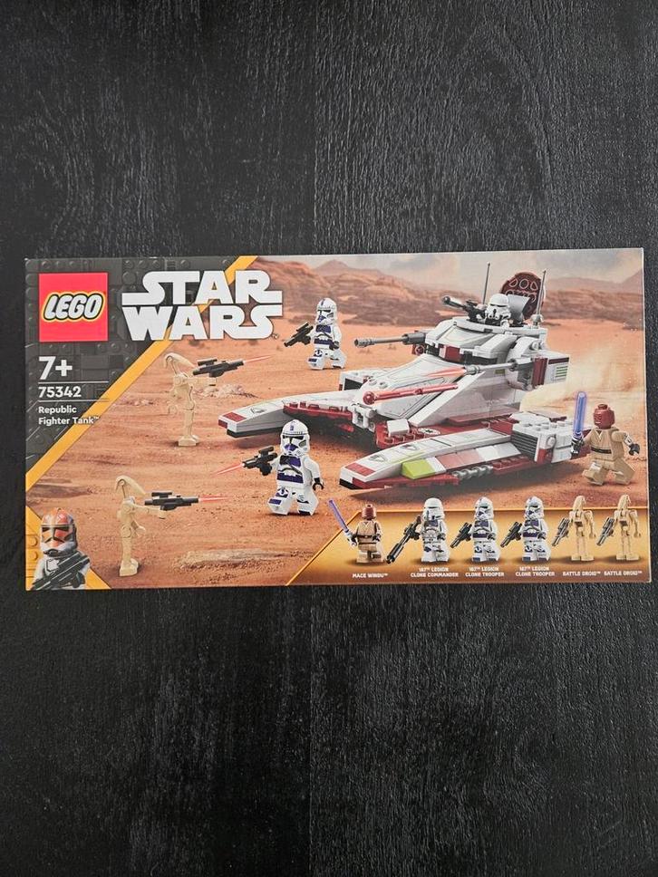 Lego 75342 Republic Fighter Tank, Kinderen en Baby's, Speelgoed | Duplo en Lego, Nieuw, Lego, Complete set, Ophalen of Verzenden