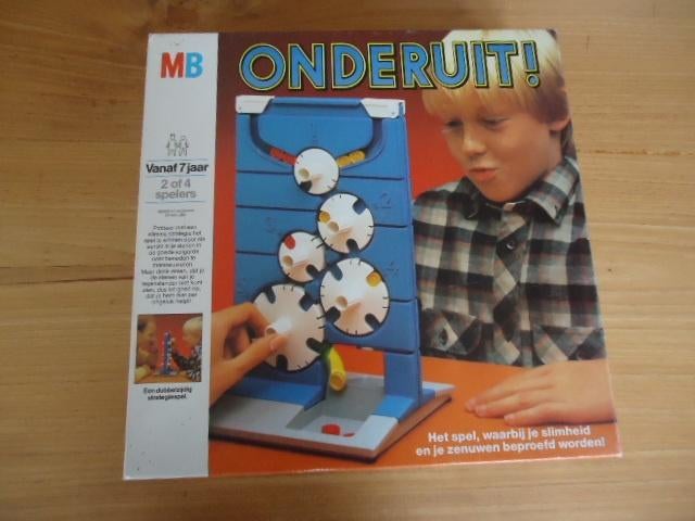 Onderuit, Hobby en Vrije tijd, Gezelschapsspellen | Bordspellen, Een of twee spelers, Ophalen of Verzenden, Gebruikt