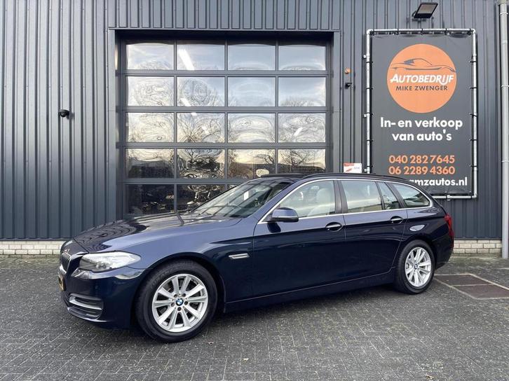 BMW 5-serie Touring 520XD High Executive AUT. PANORAMADAK|KE, Auto's, BMW, Bedrijf, Te koop, 5-Serie, 4x4, ABS, Airbags, Airconditioning