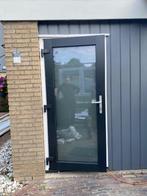 Schuco kunststof achterdeur 980 x 2050 mm HR+++ zwartgrijs, 80 tot 100 cm, Nieuw, Ophalen of Verzenden, Buitendeur