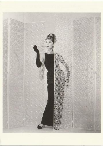 Kaart - Audrey Hepburn beschikbaar voor biedingen