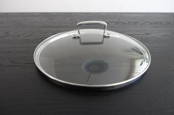 Le Creuset glazen deksel 28 cm nieuw en ongebruikt beschikbaar voor biedingen
