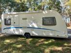 Bürstner Belcanto 525 TL mover airco luifel enkele bedden, Caravans en Kamperen, Caravans, 2 aparte bedden, Rondzit, Particulier