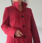 Gerry Weber - wollen korte Mantel rood - maat 40, Kleding | Dames, Jassen | Winter, Maat 38/40 (M), Ophalen of Verzenden, Gedragen