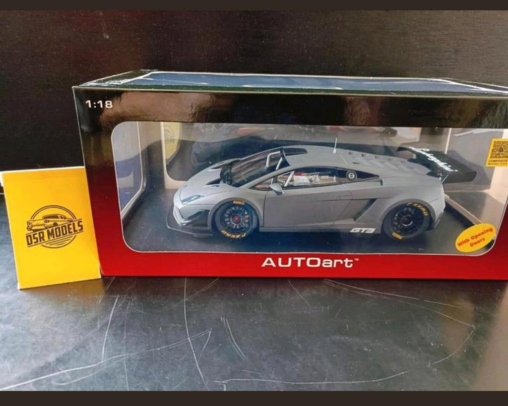 1:18 Lamborghini Gallardo GT3 FL2, Hobby en Vrije tijd, Modelauto's | 1:18, S, Auto, Autoart, R