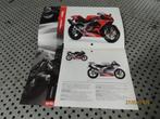 Aprilia 2005 modellen kleurenfolder Reclame o.a. RSV - Tuono, Ophalen of Verzenden, Gelezen, Merk of Model