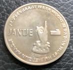 Den Haag 750 jaar penning munt Jantje, Ophalen of Verzenden, Overige materialen, Nederland