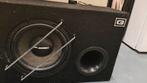 Subwoofer met Audio System Versterkers alleen ophalen, Auto diversen, Autospeakers, Ophalen, Gebruikt