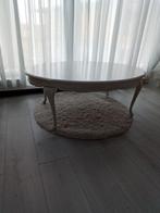 Witte, ovale queen ann salontafel, Ophalen