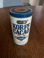 Vintage Korff Cacao Blik - Cebe Amsterdam, Verzamelen, Ophalen of Verzenden, Gebruikt, Overige