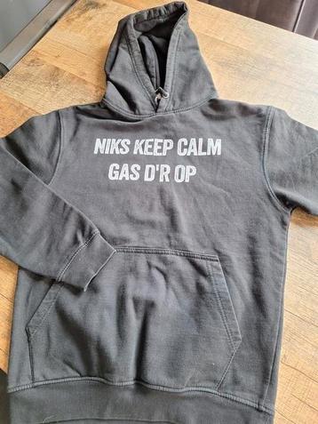 Trui. 'Niks keep calm, gas d'r op' maat S.  beschikbaar voor biedingen
