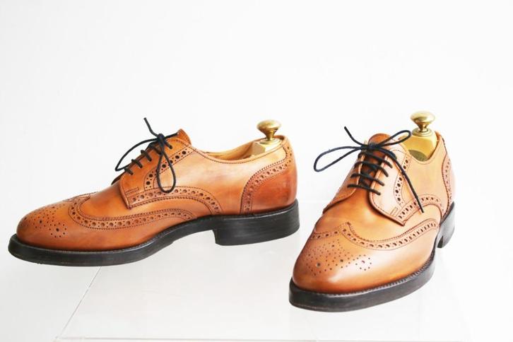 Allen Edmonds Auburn wingtip in US-maat 7 E = Euro-maat 40, Kleding | Heren, Schoenen, Zo goed als nieuw, Veterschoenen, Overige kleuren