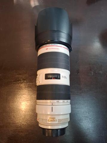 canon ef 70-200mm f/2.8l is ii usm beschikbaar voor biedingen