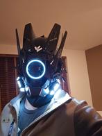 Cyberpunk cosplay helmet robot, Kinderen en Baby's, Carnavalskleding en Verkleedspullen, Ophalen of Verzenden, Zo goed als nieuw
