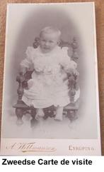 1910, mooie Zweedse Carte de Visite, kleuter, Enköping, nr.6, Verzamelen, Foto, Ophalen of Verzenden, Zo goed als nieuw, Voor 1940