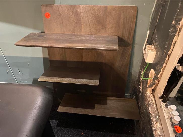 Wandrek mangohout wandplank 60x90 hoge korting, Huis en Inrichting, Woonaccessoires | Wandplanken en Boekenplanken, Nieuw, Ophalen